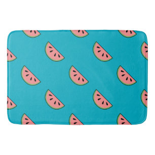Cute Little Watermelons Bath Mat