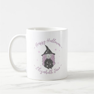Cute Little Witch Children's Halloween Birthday Coffee Mug