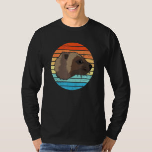 Cute Little Wolverine Vintage Sunset T-Shirt