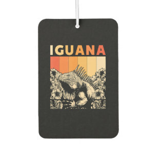 Cute Lizard Iguana Reptil Gift Iguana Air Freshener