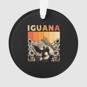 Cute Lizard Iguana Reptil Gift Iguana Ornament