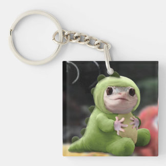 Cute Lizard Plushie Keychain