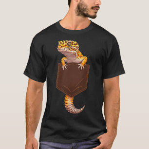 Cute Lizard Reptile Leopard Gecko Cket Funny Men W T-Shirt