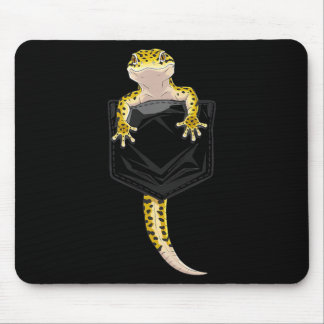 Cute Lizard Reptile Leopard Gecko Poc Gifts Men Mouse Pad