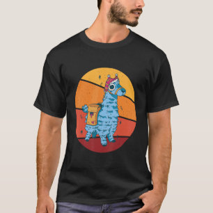 Cute Llama Alpaca Retro Vintage for Animal T-Shirt