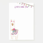 Cute llama and tassels design