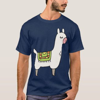 Cute Llama Doodle T-Shirt