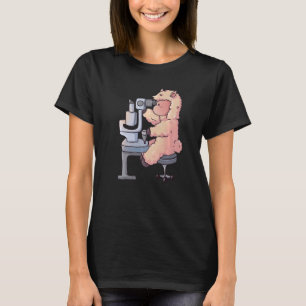 Cute Llama Eye Doctor Optometrist Optician Life Ey T-Shirt