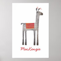 Cute Llama Personalized