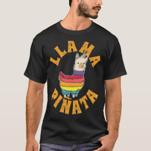 Cute Llama Pinata  Animal  For Men Women 3 T-Shirt