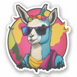 Cute Llama Sticker
