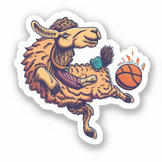 Cute Llamas Sticker (Front)