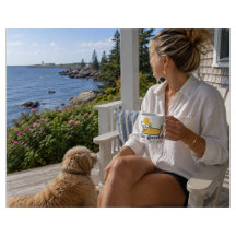 Cute Lobstah Pup Coffee