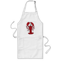 Cute Lobster Nautical beach apron