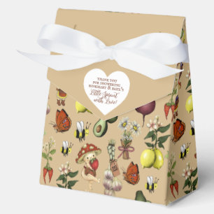 Cute Locally Grown Little Sprout Baby Shower Favor Box