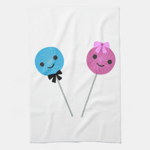 Cute Lollipops Kitchen Towel