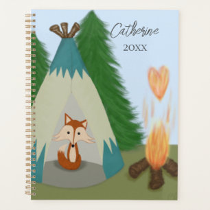 Cute Lone Fox Planner