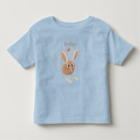 Cute long eared jerboa cartoon illustration