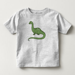 Cute Long Neck Dinosaur T-Shirt for Kids