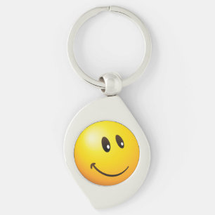 Cute Looking at you Emoji Keychain