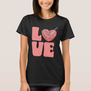 Cute LOVE Crocheting T-Shirt