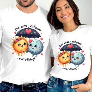 Cute Love Eclipses Everything Adorable  T-Shirt