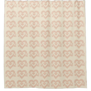 Cute Love Graphic, Cream Beige