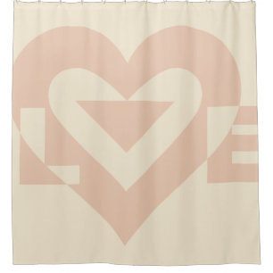 Cute Love Graphic, Cream Beige