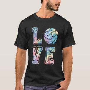 Cute Love Handball Tie Dye Handball For Handball P T-Shirt