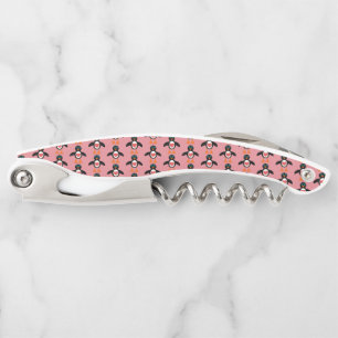 Cute Love Heart Penguin Corkscrew