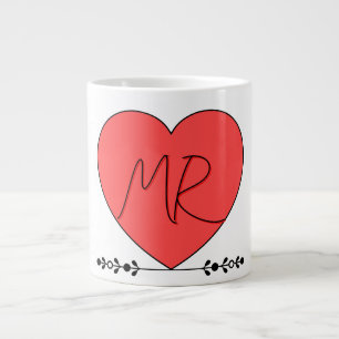 Cute Love MR Large Coffee Mug