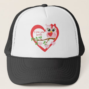 Cute Love Owl Trucker Hat
