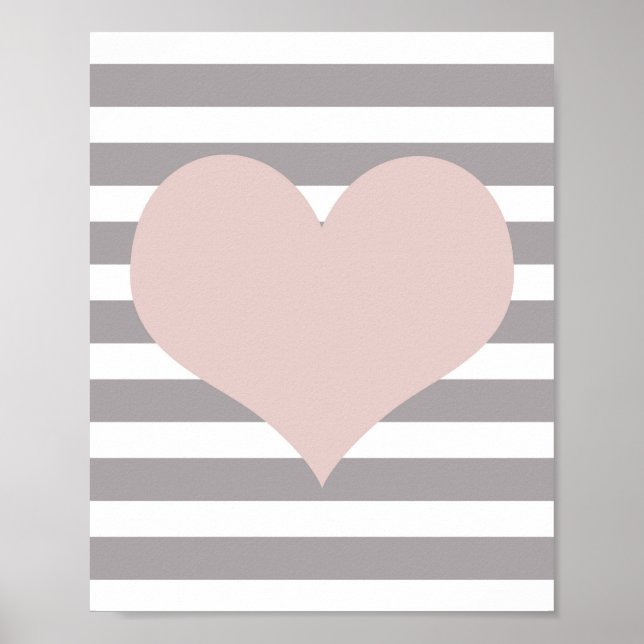 Cute Love Sign Poster (Front)