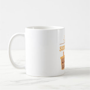 Cute Love Sunshine And Boba Tea Coffee Mug