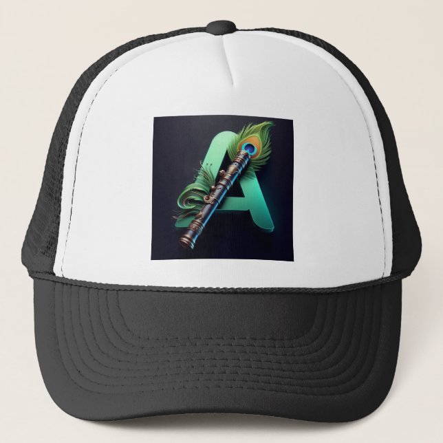 Cute love symbol  trucker hat (Front)