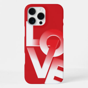 Cute Love Typography Valentine's Day iPhone 16 Pro Max Case