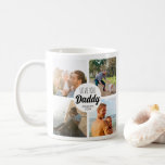 Cute Love You 'Daddy' Custom Photo Collage  Coffee Mug<br><div class="desc">Cute Love You 'Daddy' Custom Photo Collage Coffee Mug</div>