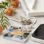 Cute Love You 'Daddy' Custom Photo Collage Heart<br><div class="desc">Surprise him with love he can carry around! Our custom-crafted keychains, personalised with your favourite moments, are not just functional, but they're a heartwarming reminder of how loved he is. The 'Daddy' text adds a dash of modern charm while the colour-changeable heart is an added element of surprise. This is...</div>