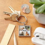 Cute Love You 'Daddy' Custom Photo Collage  Keychain<br><div class="desc">Cute Love You 'Daddy' Custom Photo Collage Key Ring</div>