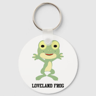 Cute Loveland Frog Keychain