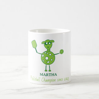 Cute Lovely Mr. Pickleball  Coffee Mug