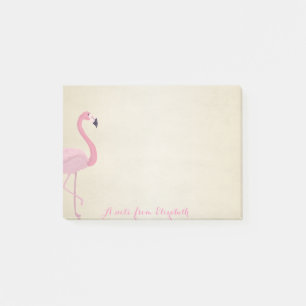 Cute Lovely Stylish , Pink Flamingo Post-it Notes