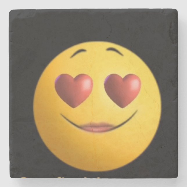 CUTE LOVING Stone Coaster (Front)