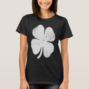 Cute Lucky Shamrock Four Leaf C St Patrick's Day T-Shirt