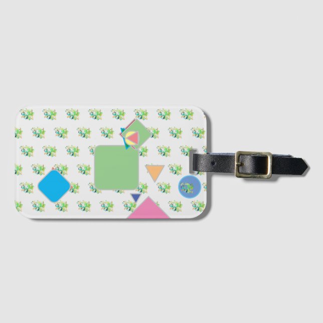 Cute Luggage Tag (Front Horizontal)