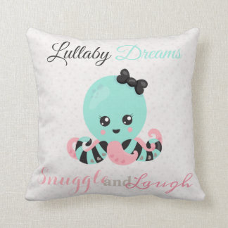 Cute Octopus Decorative Pillows Zazzle.ca