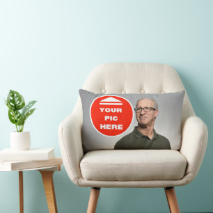 Cute! Lumbar Pillow - Personalized - 13" x 21"