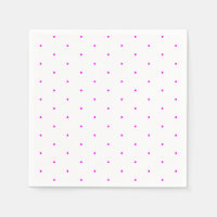Cute magenta white tiny polka dots pattern paper