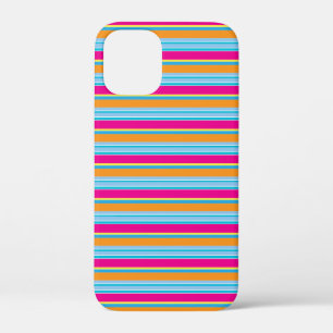 Cute magic colourful stripes iPhone 12 mini case