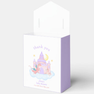 Cute Magic Fairytale Dragon Unicorn Baby Shower Favor Box